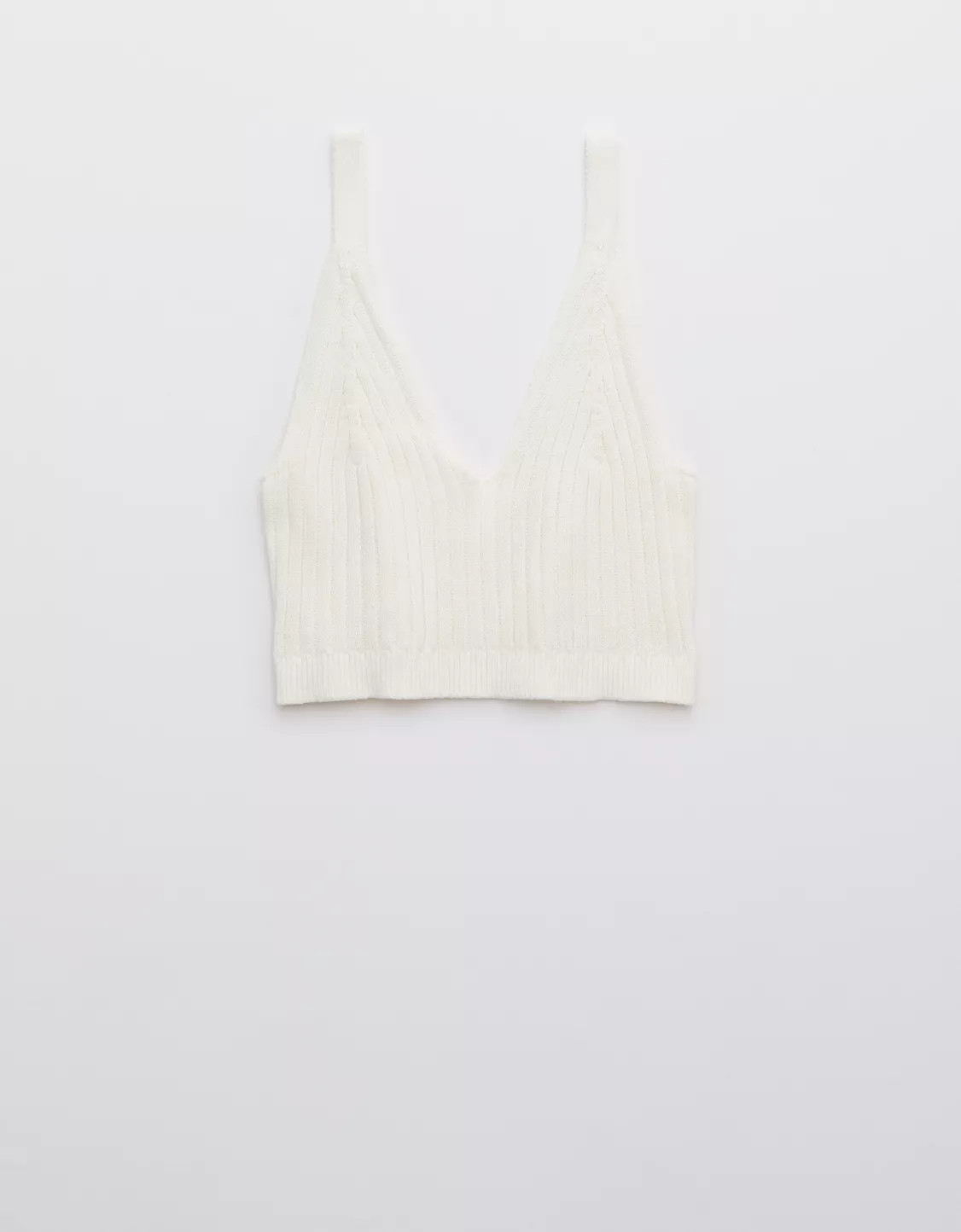 Aerie Cropped Sweater Tank Top | American Eagle Outfitters (US & CA)