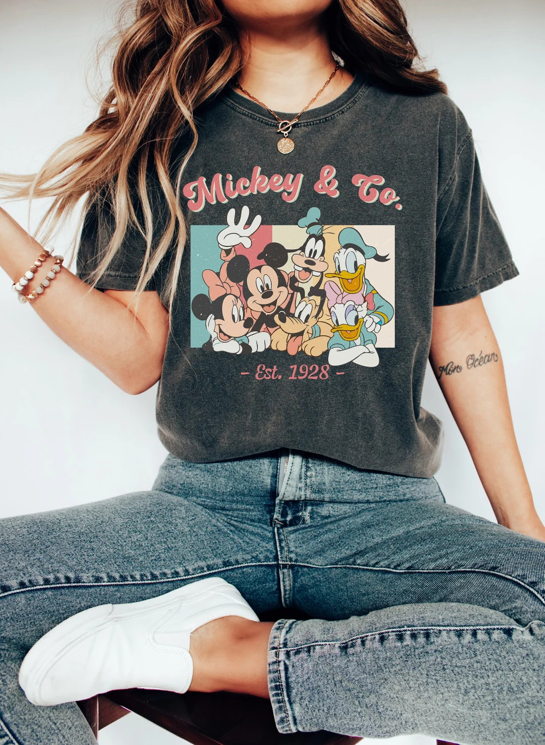 Vintage Mickey & Co 1928 Shirt Retro Vintage Disney Shirt - Etsy | Etsy (US)