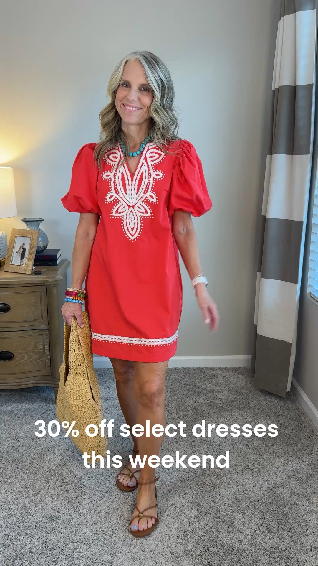 Select dresses 30% off at Avara this weekend. Wearing XS

#LTKgrwm #LTKOver40 #LTKSaleAlert
