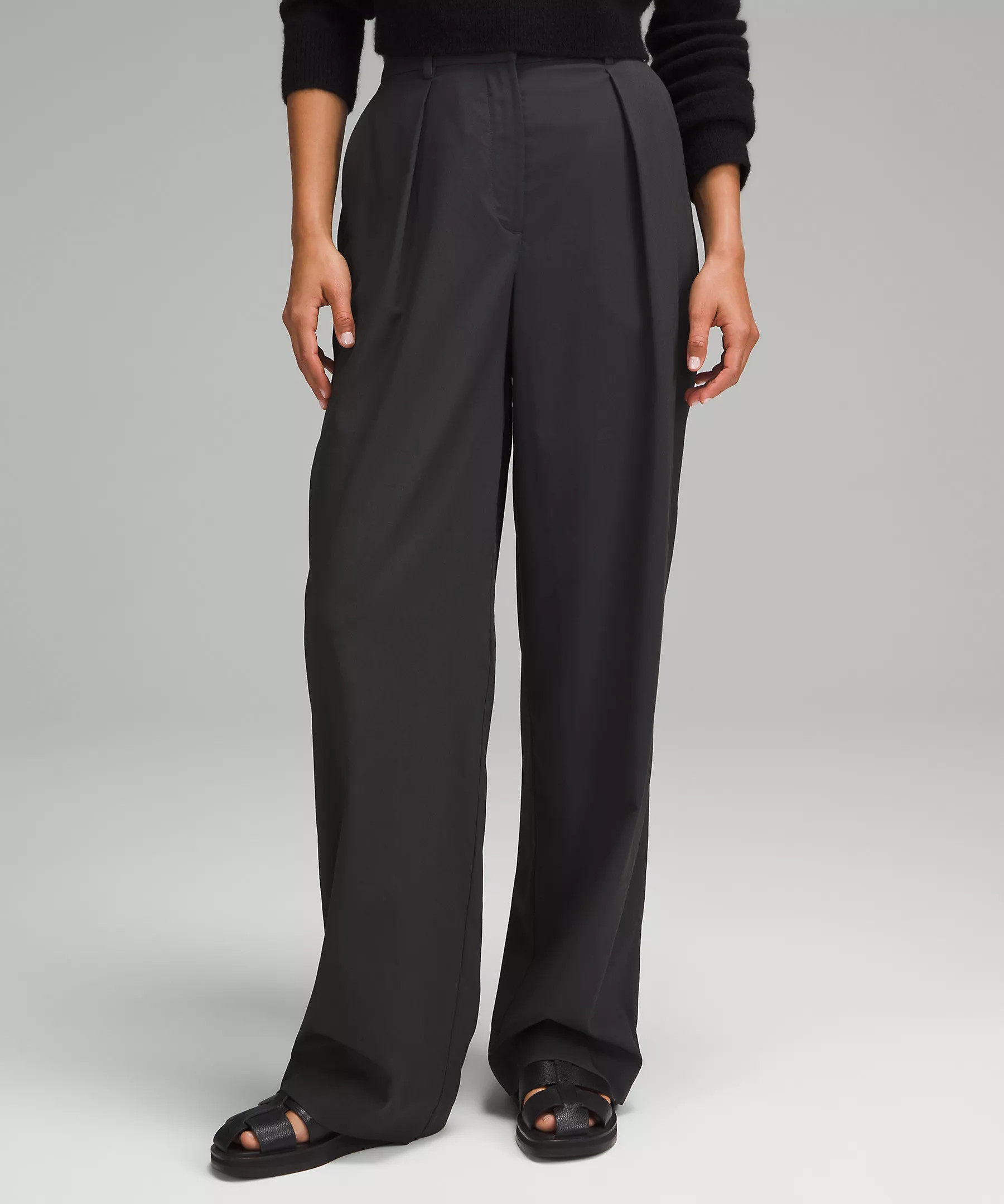 Pleat-Front High-Rise Trouser | Lululemon (US)