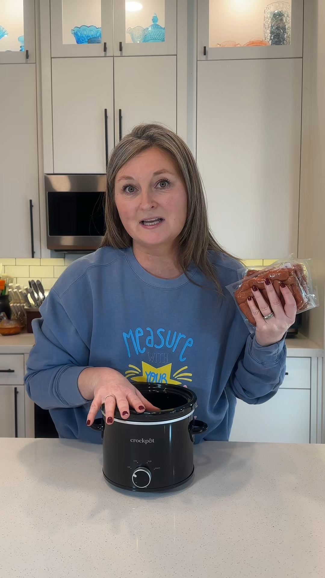 Lil Smokies Crock Pot Appetizer Recipe all the ingredients needed

#LTKSeasonal #LTKHoliday #LTKHome