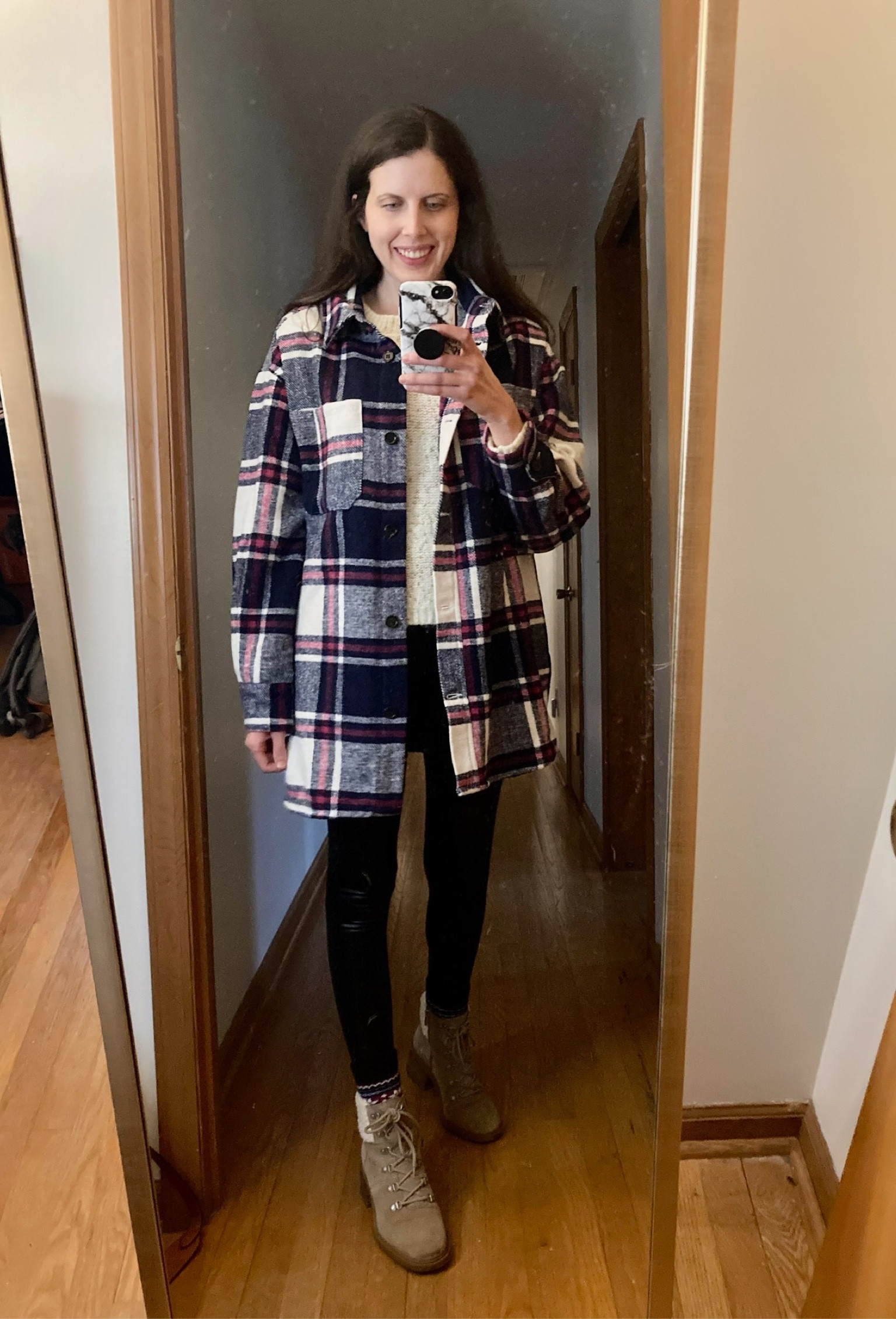 Love this new plaid shacket. The quality is fantastic and it’s on sale under $20

Walmart finds
Lounge outfit
Work from home outfit 

#LTKfindsunder50 #LTKGiftGuide #LTKSeasonal