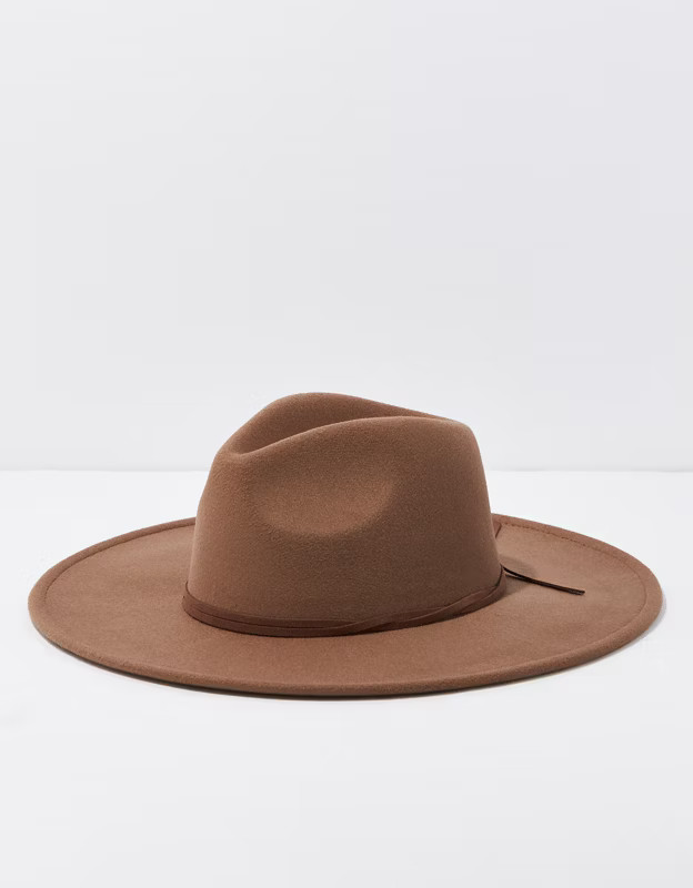 AE Wide Brim Felt Hat | American Eagle Outfitters (US & CA)