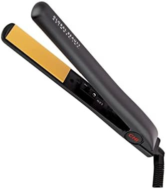 CHI Original Ceramic Hair Straightening Flat Iron | 1" Plates | Black | Professional Salon Model ... | Amazon (US)