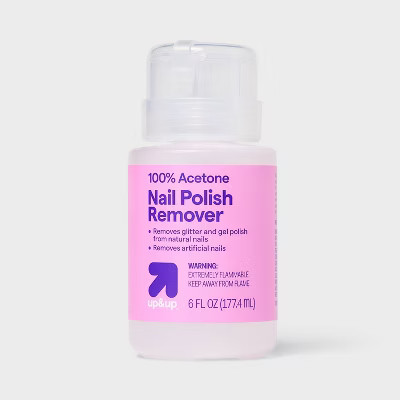 Pump Bottle 100% Acetone Nail Polish Remover - 6oz - up&up™ | Target