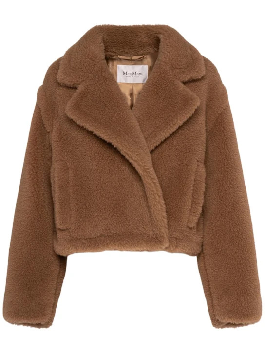 Gardone teddy short coat | Luisaviaroma