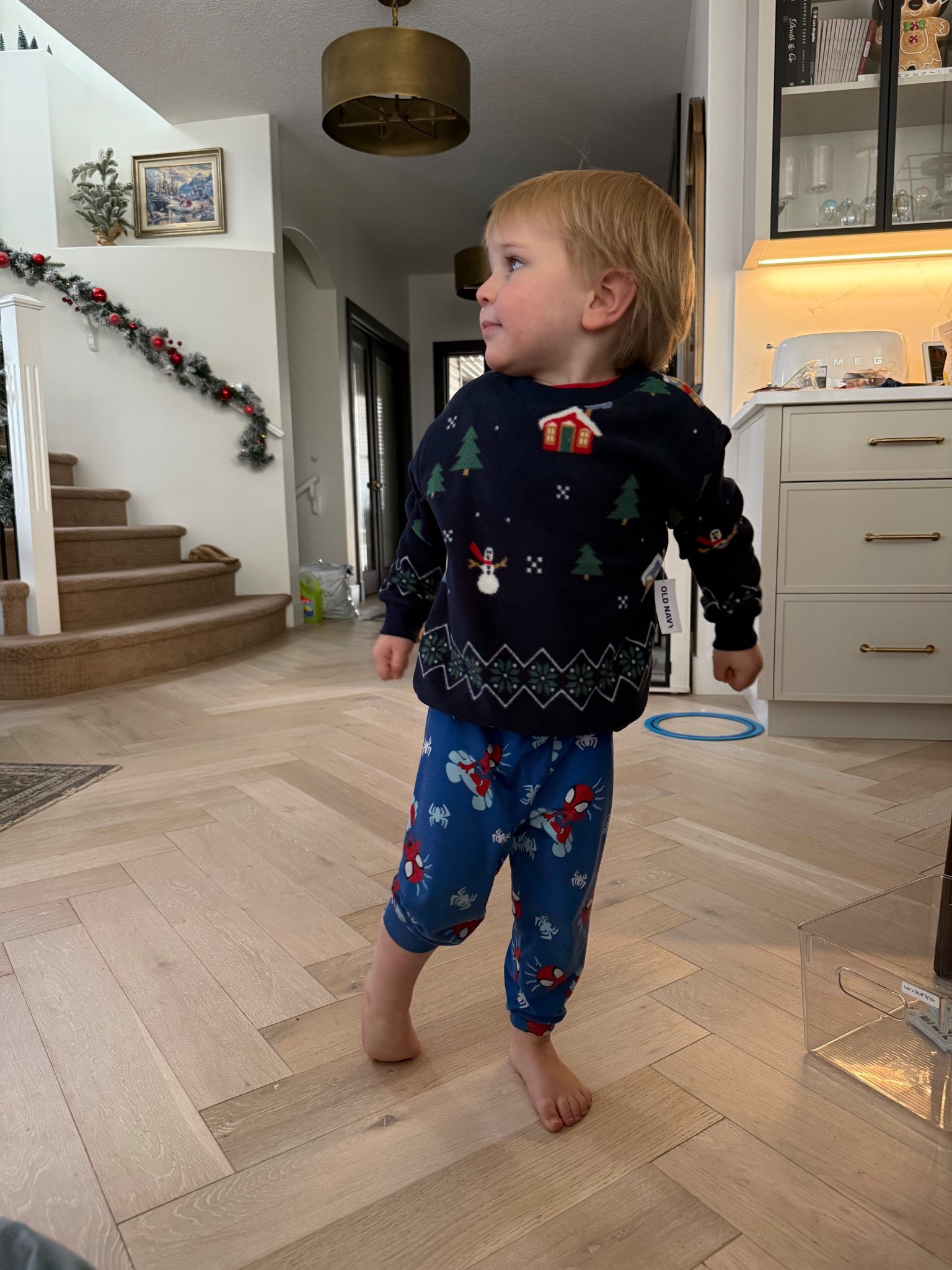 Very proud to show off his Christmas sweater! I ordered the matching pants as well but they haven’t arrived yet! 🎄🎅🏼

#LTKkids #LTKcanada #LTKwinter
