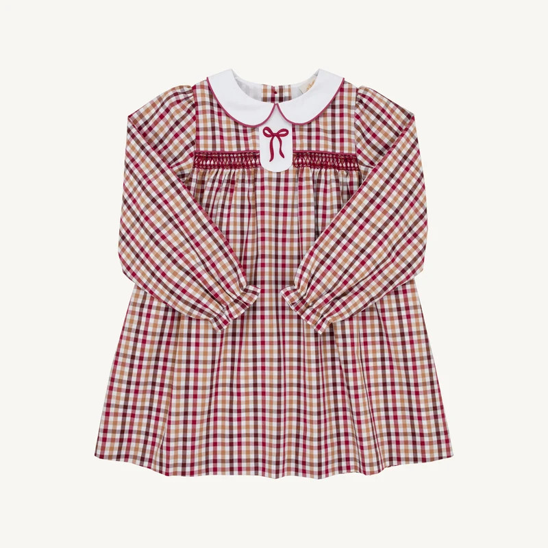 Long Sleeve Mary Dal Dress - Easton Pond Plaid | The Beaufort Bonnet Company