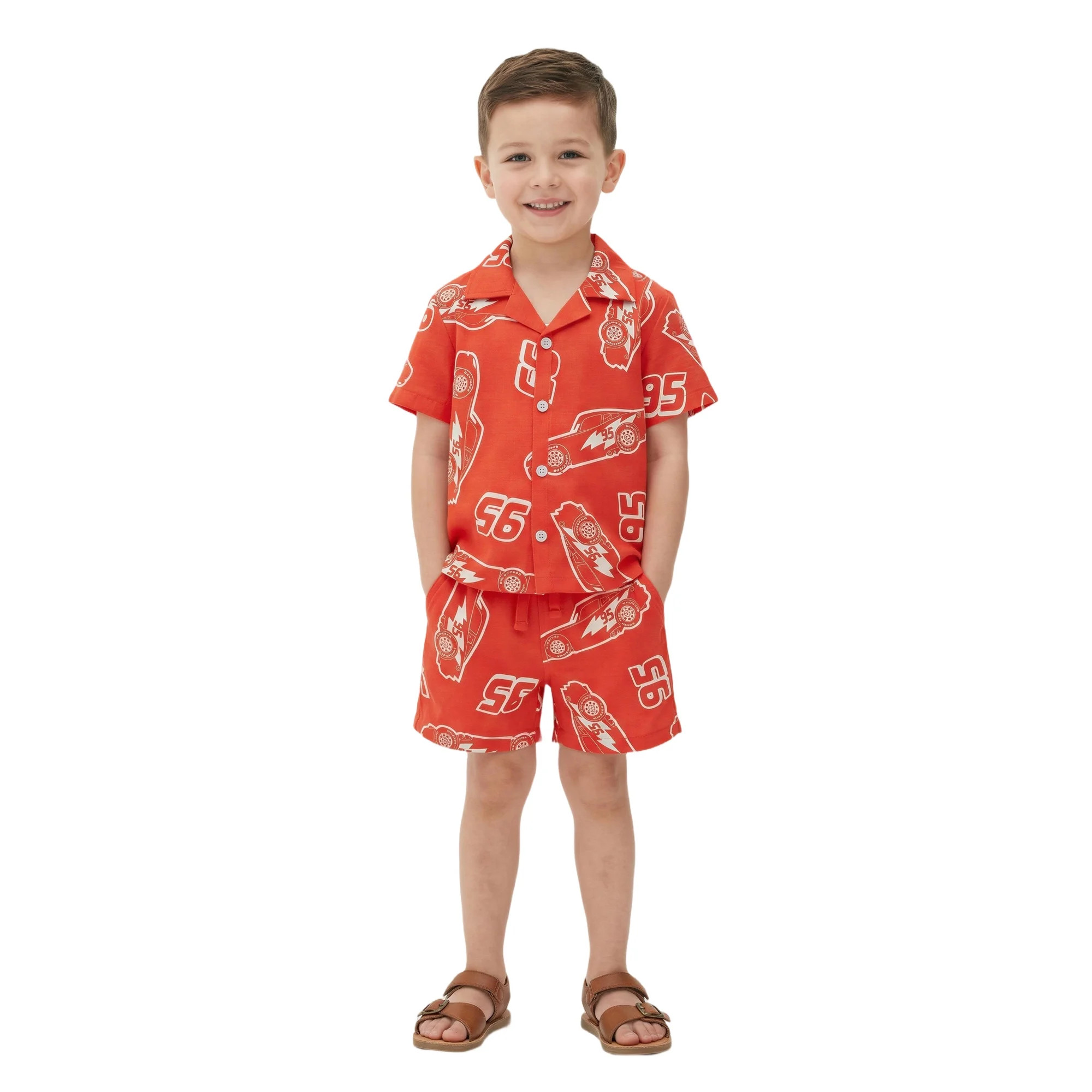 Cars Toddler Boy Resort Short Set, Sizes 12 Months-5T | Walmart (US)