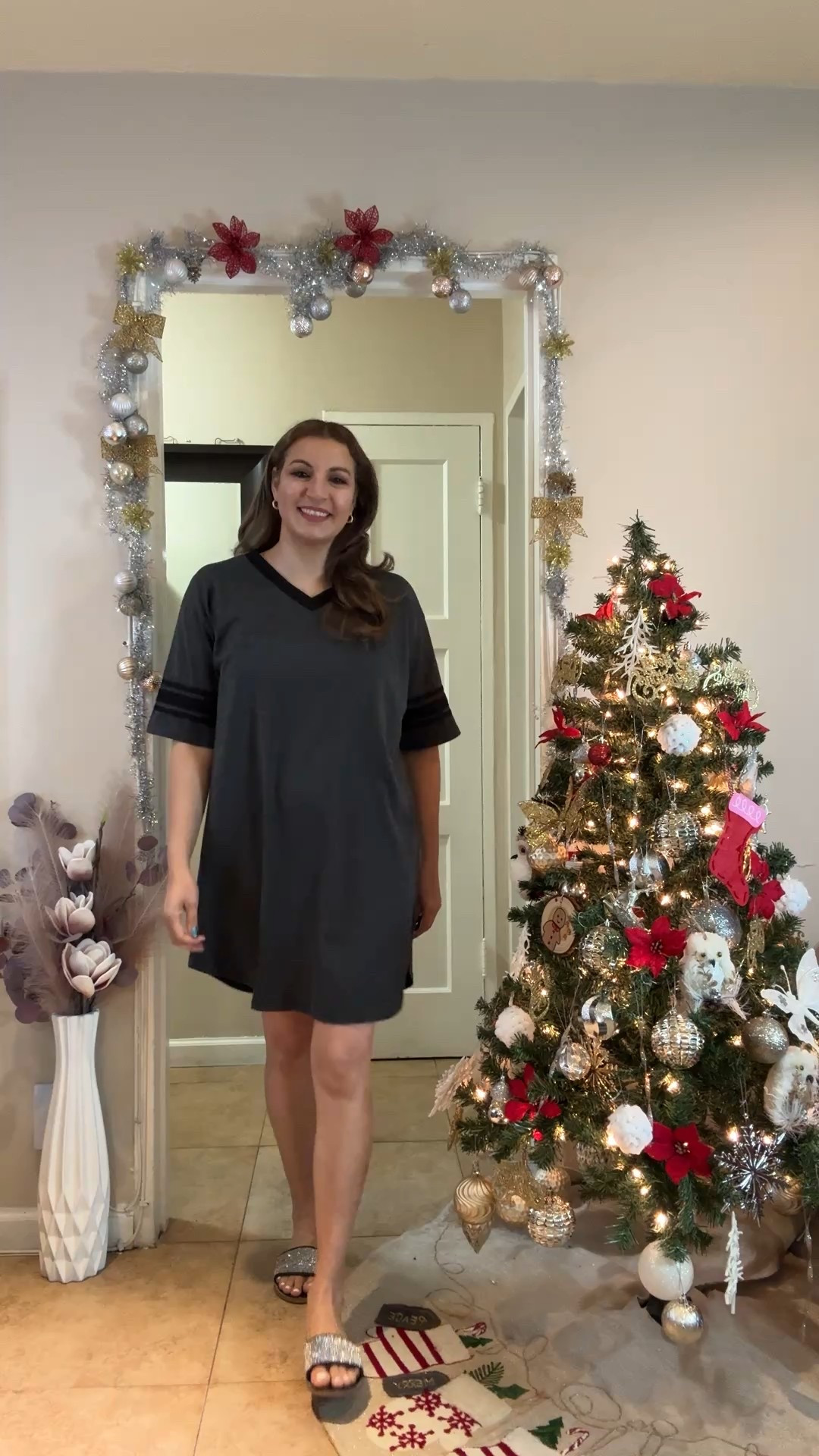 Ekouaer - Women's short-sleeved nightgown.
Size:M

#LTKMidsize #LTKHoliday #LTKGiftGuide