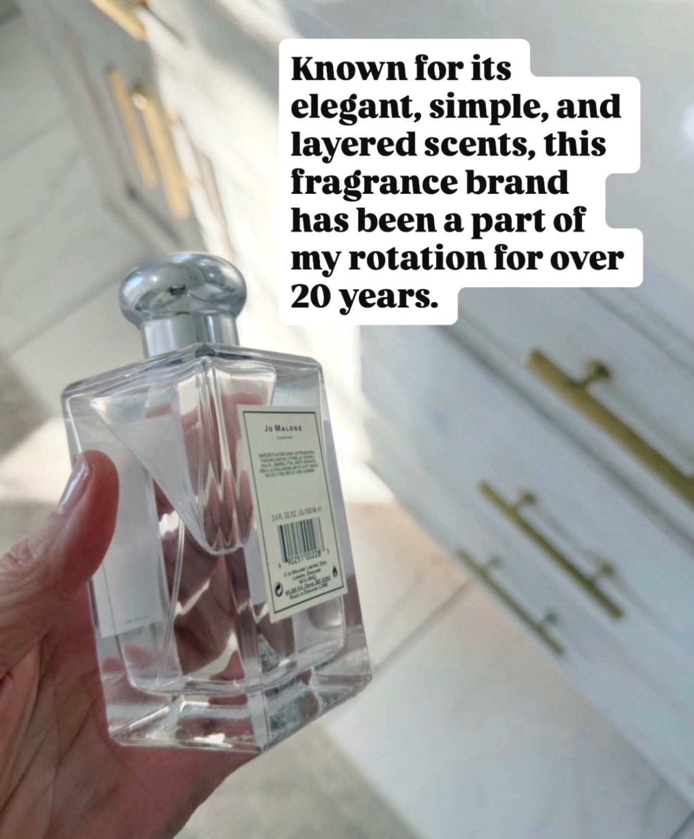 Favorite Jo Malone Scents: wood sage & sea salt, grapefruit, English Pear & freesia, red roses, orange blossom (they layer nicely)

Comment SHOP below to receive a DM with the link to this post on my LTK ⬇ https://liketk.it/5OgiJ #ltkselfcare #ltkover40

#LTKOver40