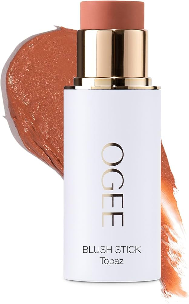 Ogee Sculpted Face Stick (TOPAZ - MATTE ROSY PEACH) Certified Organic Blush Stick - Multi-Use Cre... | Amazon (US)
