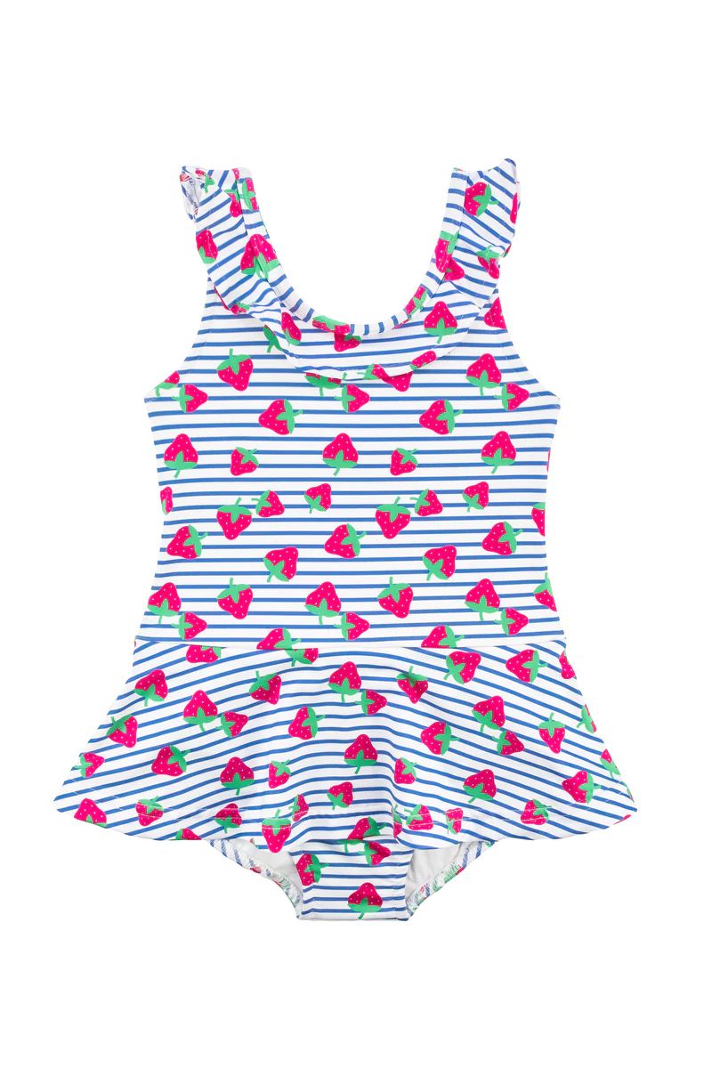Strawberry Printed Swimsuit | Florence Eiseman