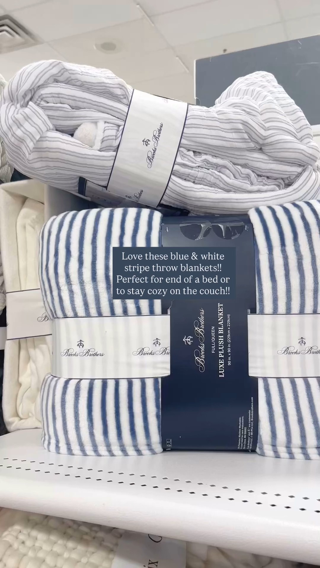 Affordable blue & white cozy throw blankets for the coastal home! 🤗🌊

#LTKFindsUnder50 #LTKSaleAlert #LTKHome