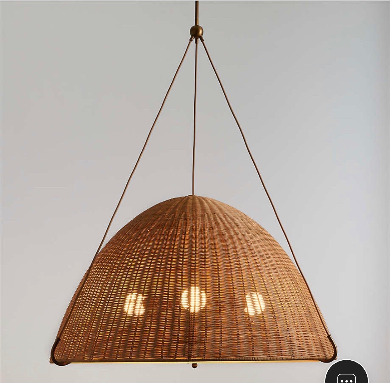 A rattan light we love!

#LTKHome #LTKSaleAlert