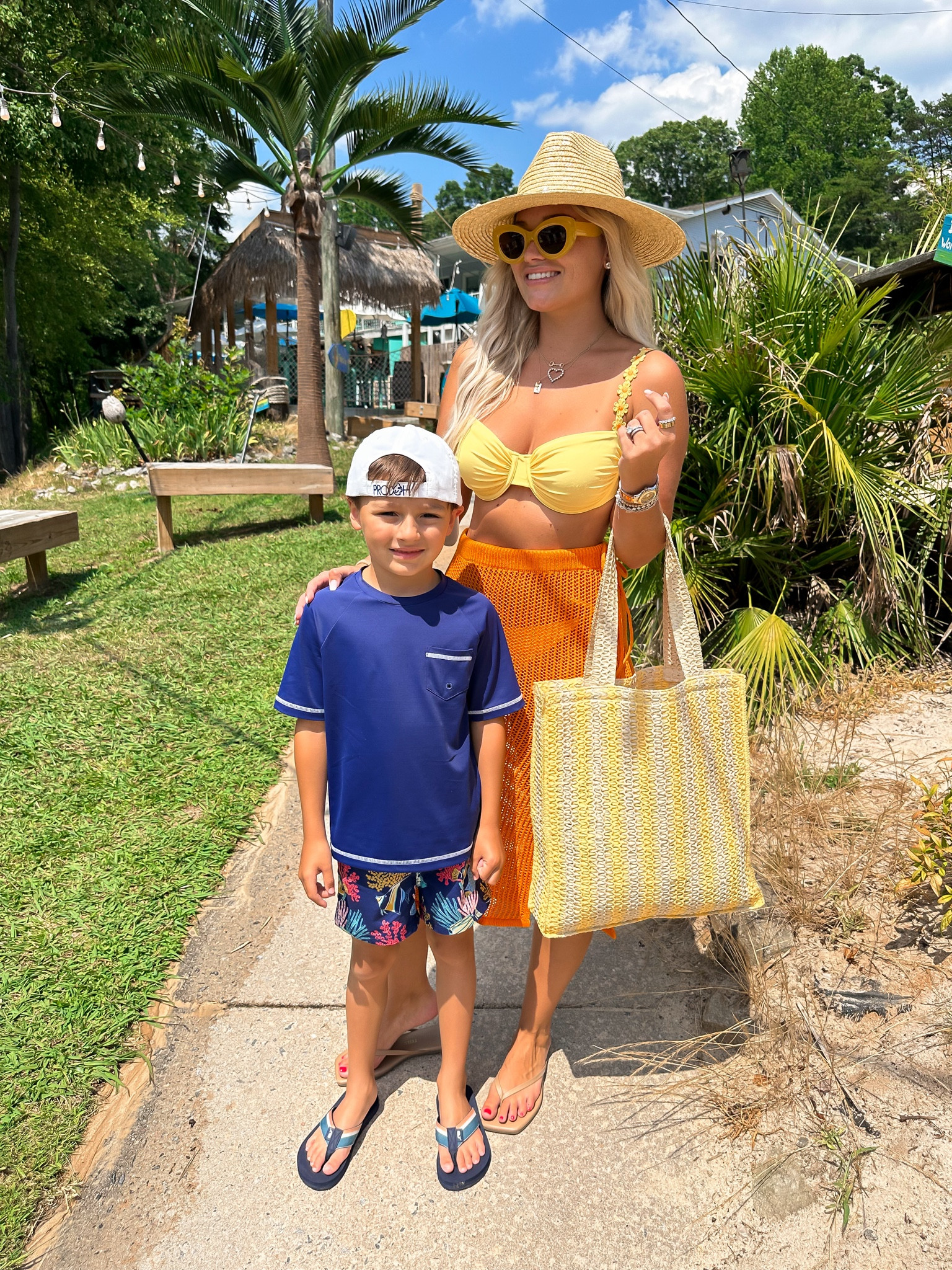 Summer swim for mom + kids! 
Love this target swimsuit! 
Bo’s swim is on sale! 

#LTKKids #LTKSwim #LTKFamily