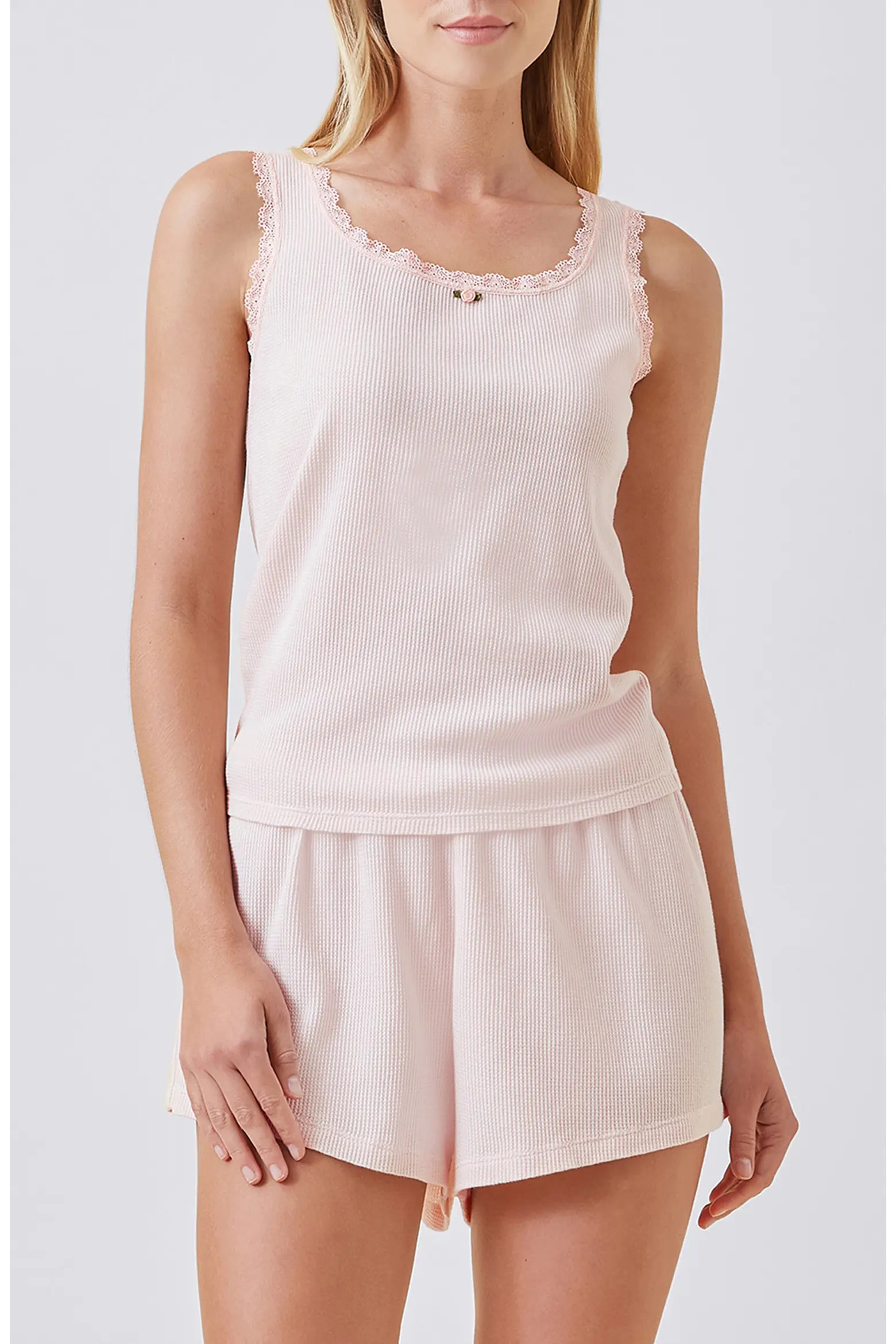 Claire Waffle Knit Short Pajamas (Women) | Nordstrom | Nordstrom