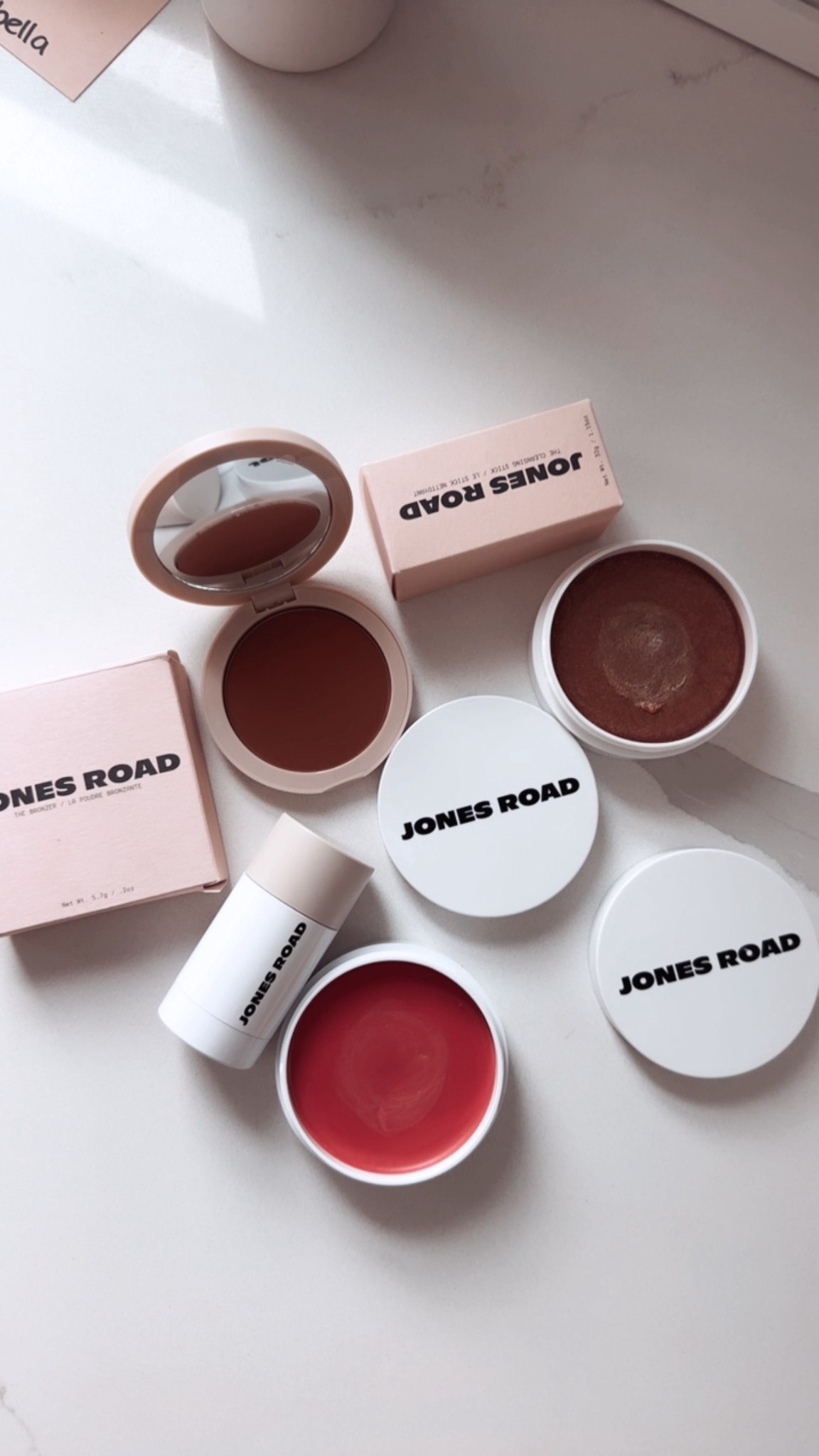 Trying a few new natural clean makeup products & I’m loving these from Jones road beauty !!! 

Miracle balm-Miami beach , Magic hour Bronzer-cinnamon 
Cleansing stick 

#LTKOver40 #LTKselfcare #LTKBeauty