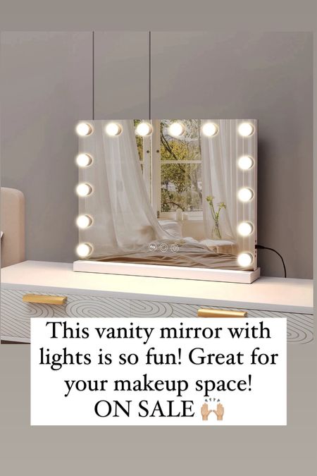 Walmart + member deal, vanity light up mirror on sale 

#LTKsalealert #LTKbeauty #LTKfindsunder100