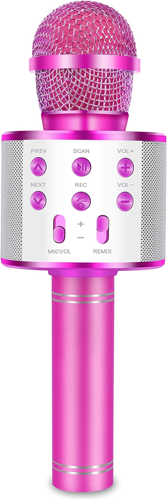 IJO Handheld Bluetooth Karaoke Microphone-Birthday Fun Singing Toys for Kids Age 3 4 5 6 7 8 9 10... | Amazon (US)