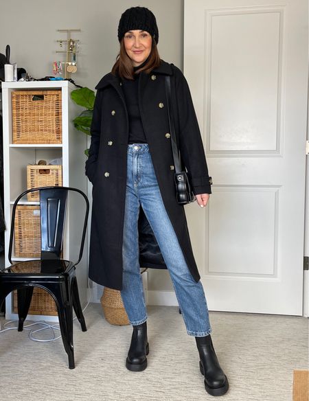 Winter outfit idea!
Can’t link my exact coat (Plenty) or fleece turtleneck (Uniqlo) but my jeans are from Dynamite and fit tts (my wash is older)
My exact chelsea boots are sold out but I linked several similar.
My beanie is older but my bag is from Amazon and I wear it a lot!


#LTKstyletip #LTKitbag #LTKshoecrush
