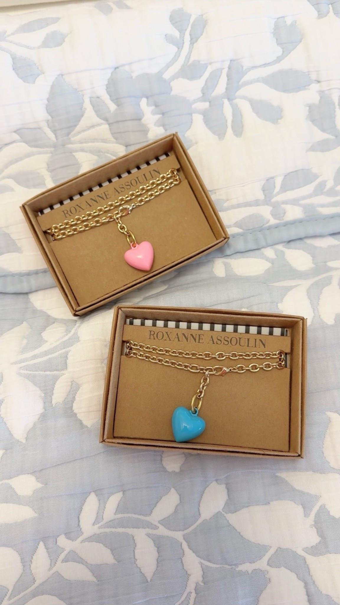 Roxanne Assoulin necklace, Roxanne Assoulin heart necklace, Nordstrom, jewelry, charm necklace 

Love these Roxanne Assoulin heart necklaces!😍 they have become SO popular! On sale right now!!🩷

#LTKSaleAlert