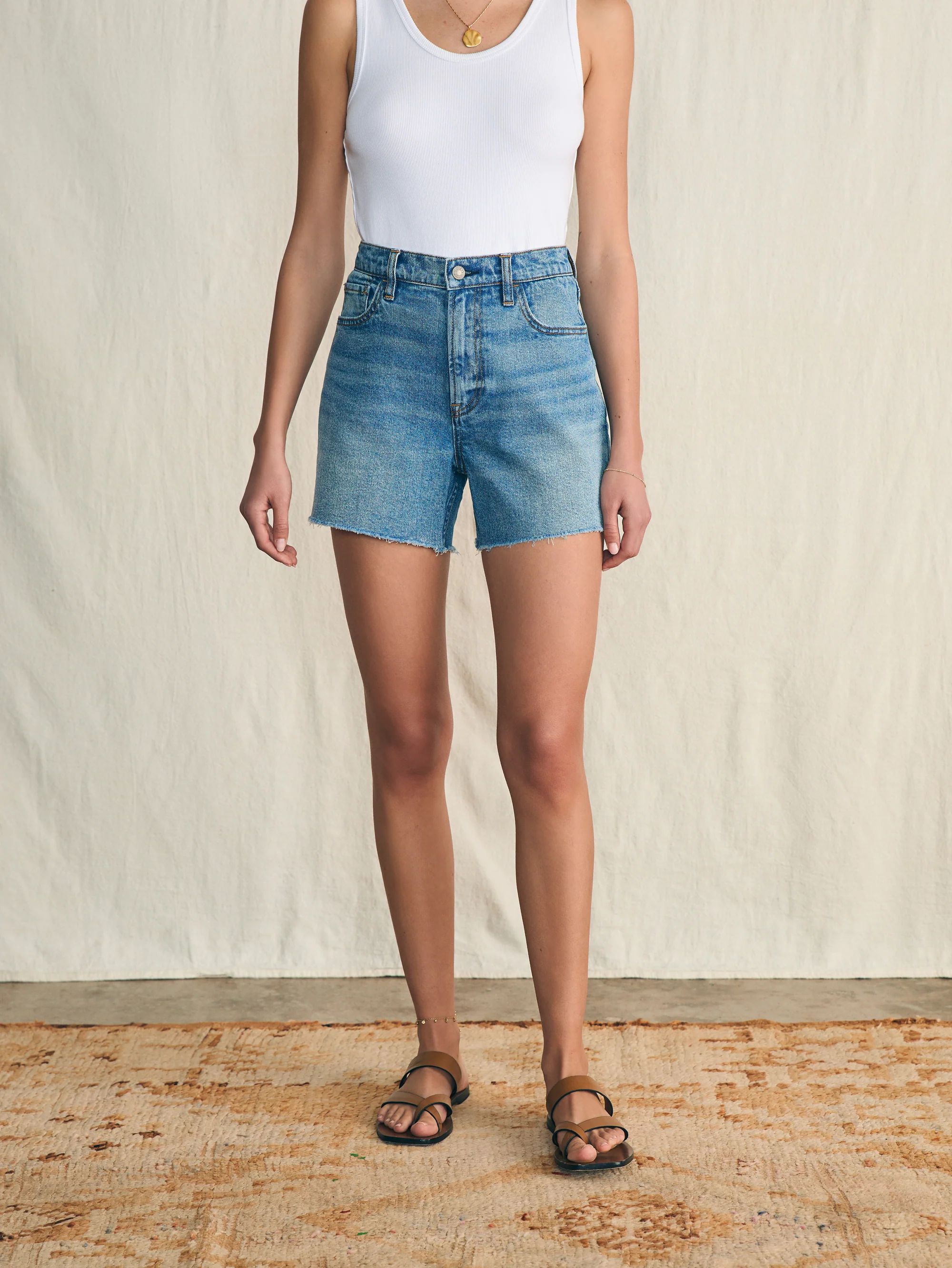 Organic Cotton Denim Short | Faherty