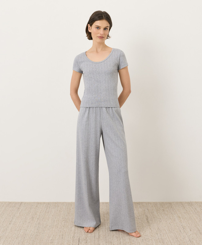 Women\u2019s Pointelle Dawnlight Set made with Organic Cotton | Pact | Pact Apparel