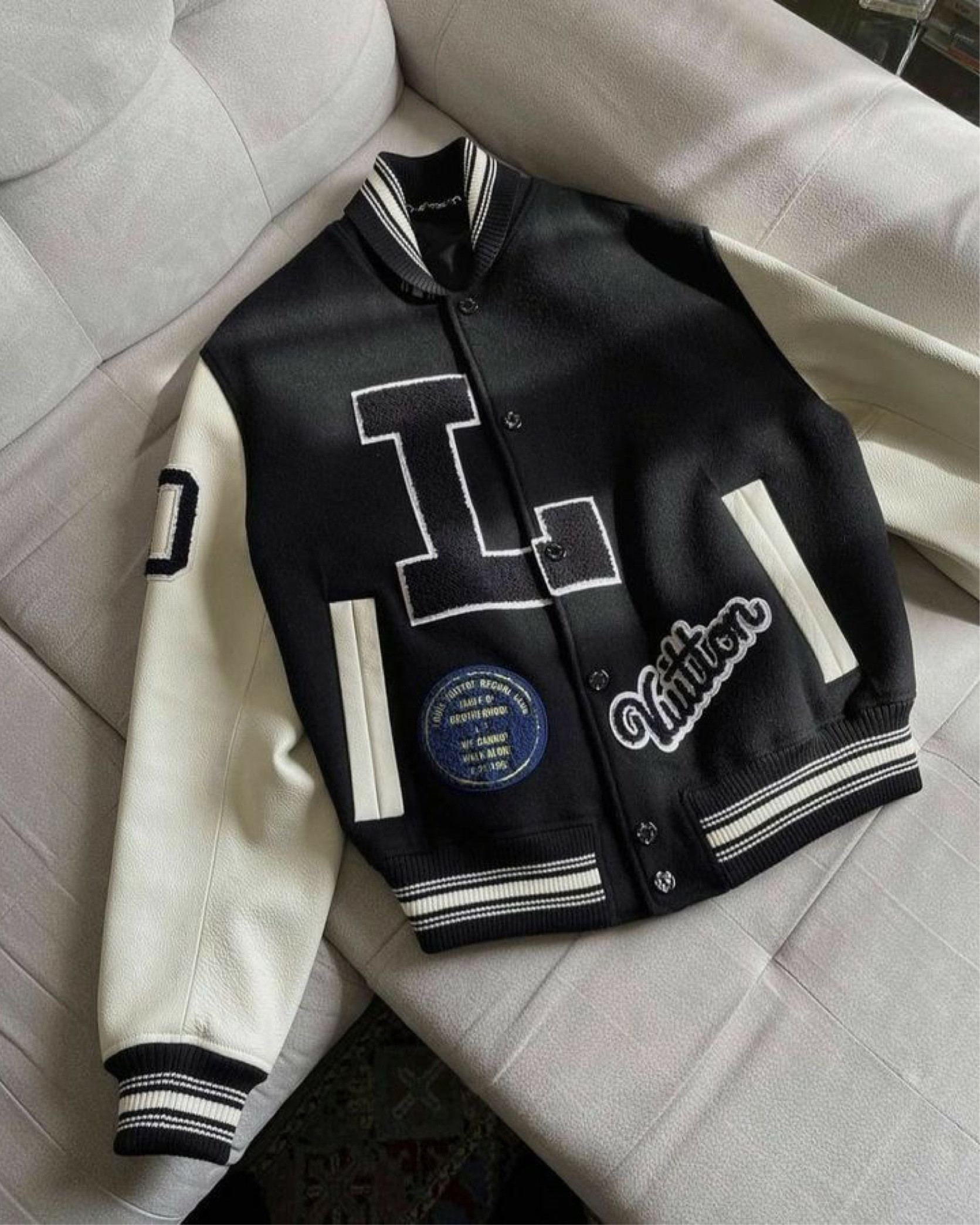 Dupe LV Varsity Jacket Dh Gate 
#dhgatefind #dhgate 

#LTKSale #LTKSeasonal #LTKFind
