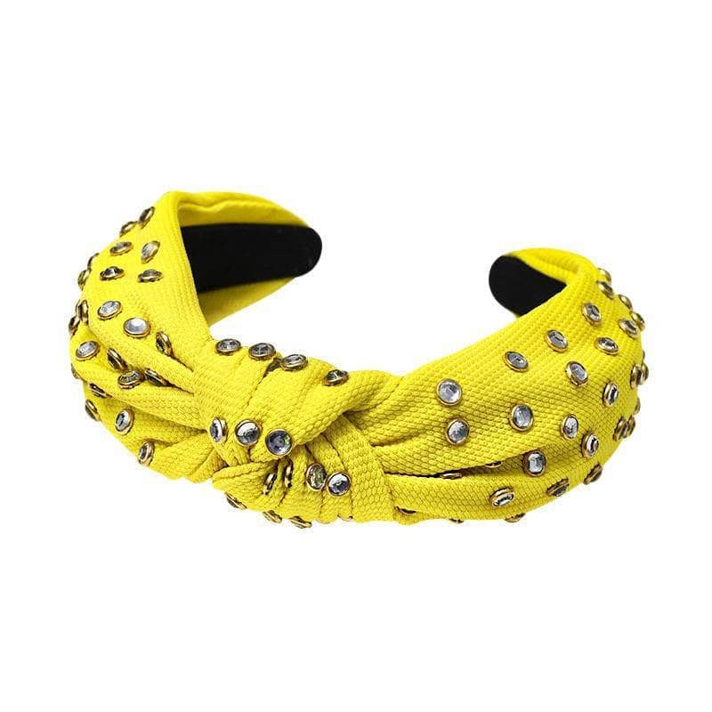 Crystal Studded Knot Headband | Lola + The Boys