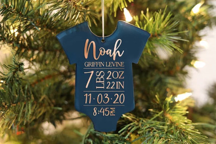 Click for more info about Personalized Baby Keepsake Christmas Ornament  Babys First | Etsy