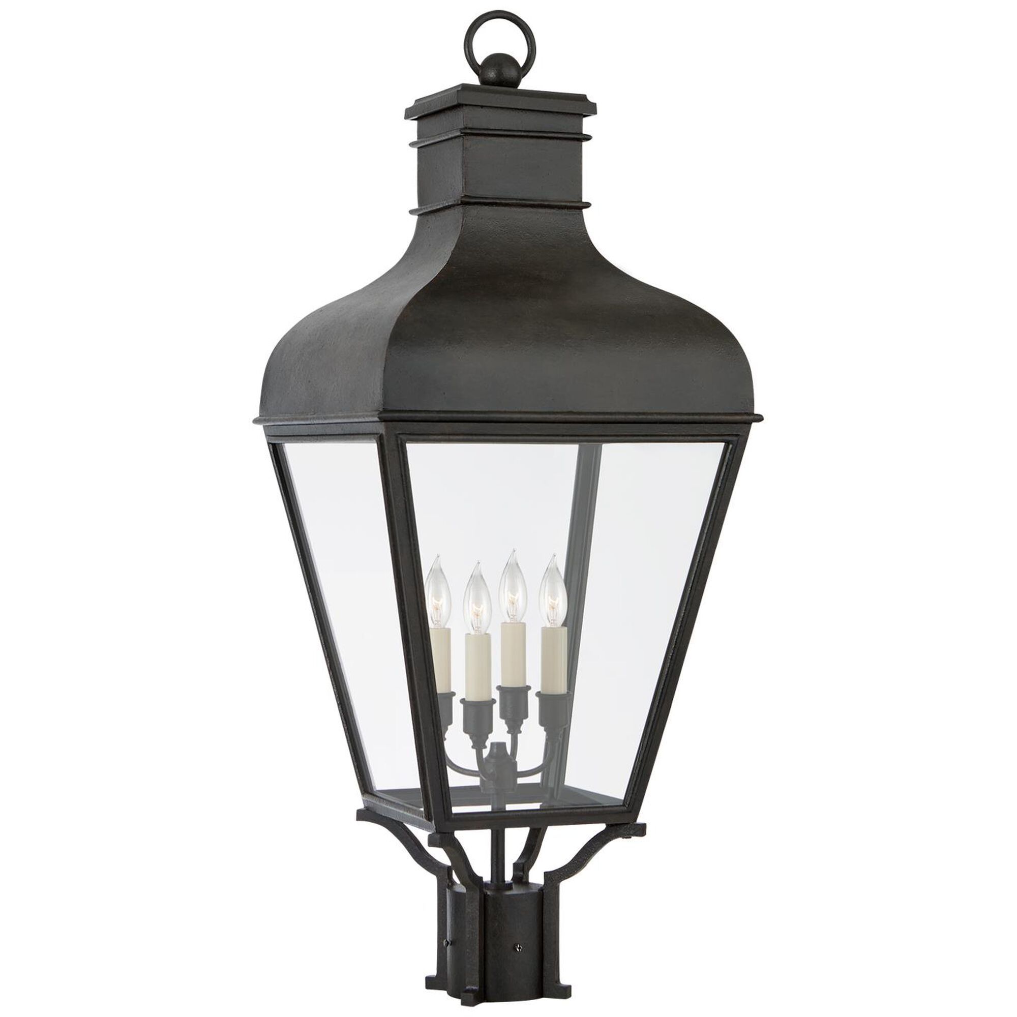 Chapman & Myers Fremont 32 Inch Tall 4 Light Outdoor Post Lamp by Visual Comfort Signature Collec... | 1800 Lighting