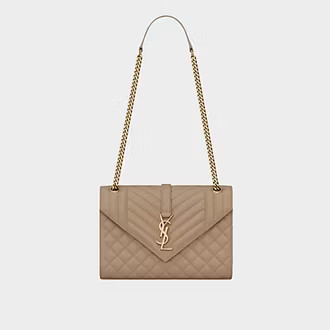 Envelope Medium Mix Matelassé Grain De Poudre Embossed Leather Bag | Brown Thomas (IE)