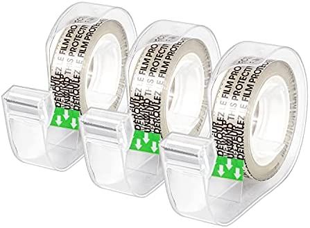 Amazon Basics Double Sided Tape with Dispenser, Narrow Width, 1/2 x 252 inches, 3-Pack | Amazon (US)