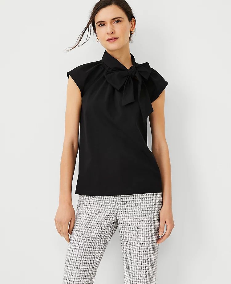 Tie Neck Top | Ann Taylor | Ann Taylor (US)