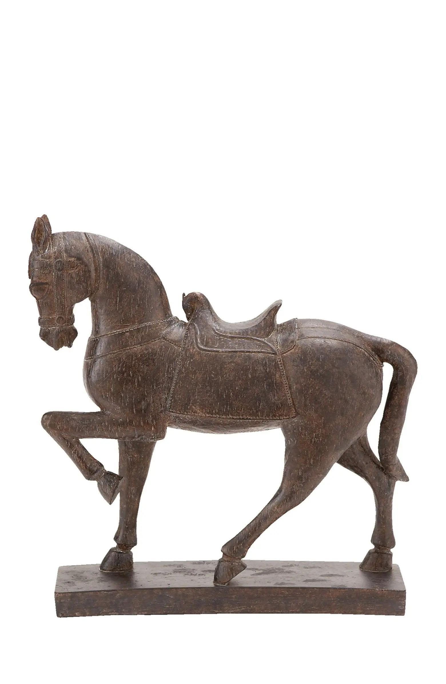 Traditional Resin Prancing Horse Sculpture | Nordstrom Rack