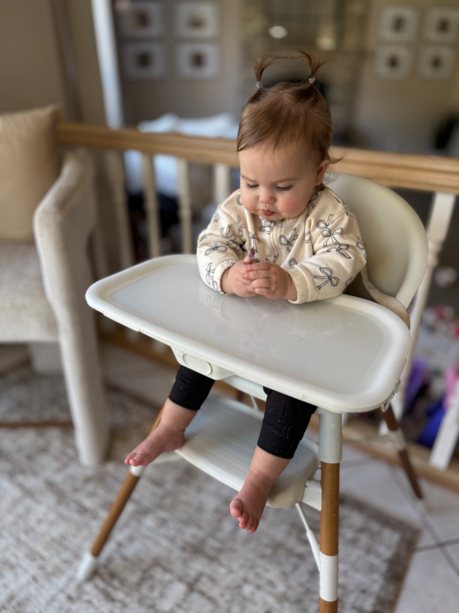 Thee best high chair. Best advice I received was to get one that is easy to clean. This also turns into a toddler chair! 

#LTKBaby #LTKKids #LTKBump