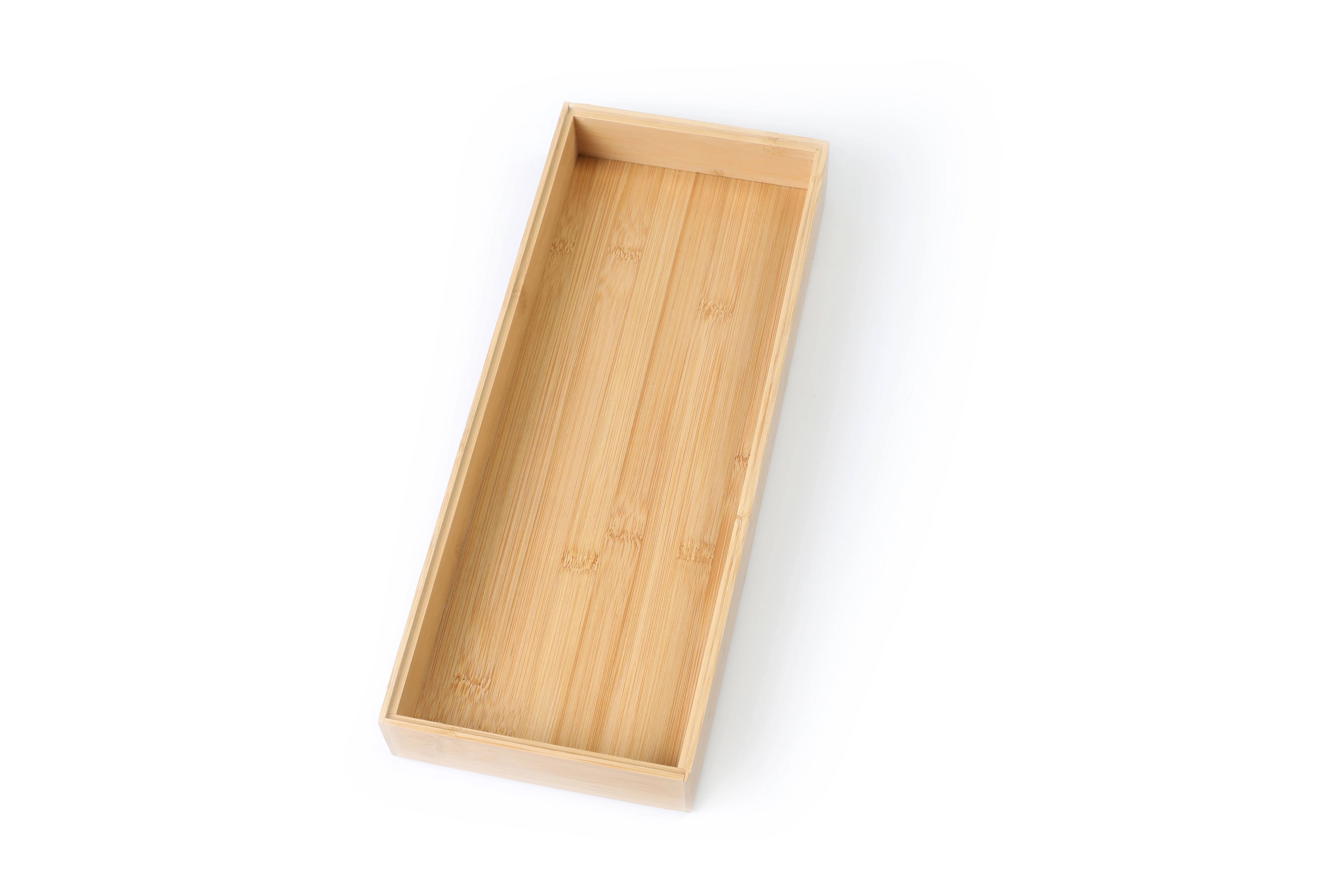 Better Homes & Gardens Bamboo Long Drawer Organizer, 15 IN W x 5.98 IN D x 1.97H, Natural Bamboo ... | Walmart (US)