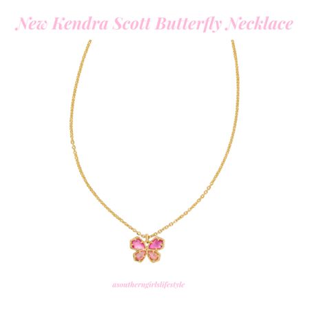 New Mae Gold Butterfly Short Pendant Necklace in Azalea Pink Illusion 😍

Also comes in Golden Abalone, Indigo Watercolor Illusion & a Silver tone

Jewelry. Gift Idea  

#LTKSeasonal #LTKstyletip #LTKfindsunder100