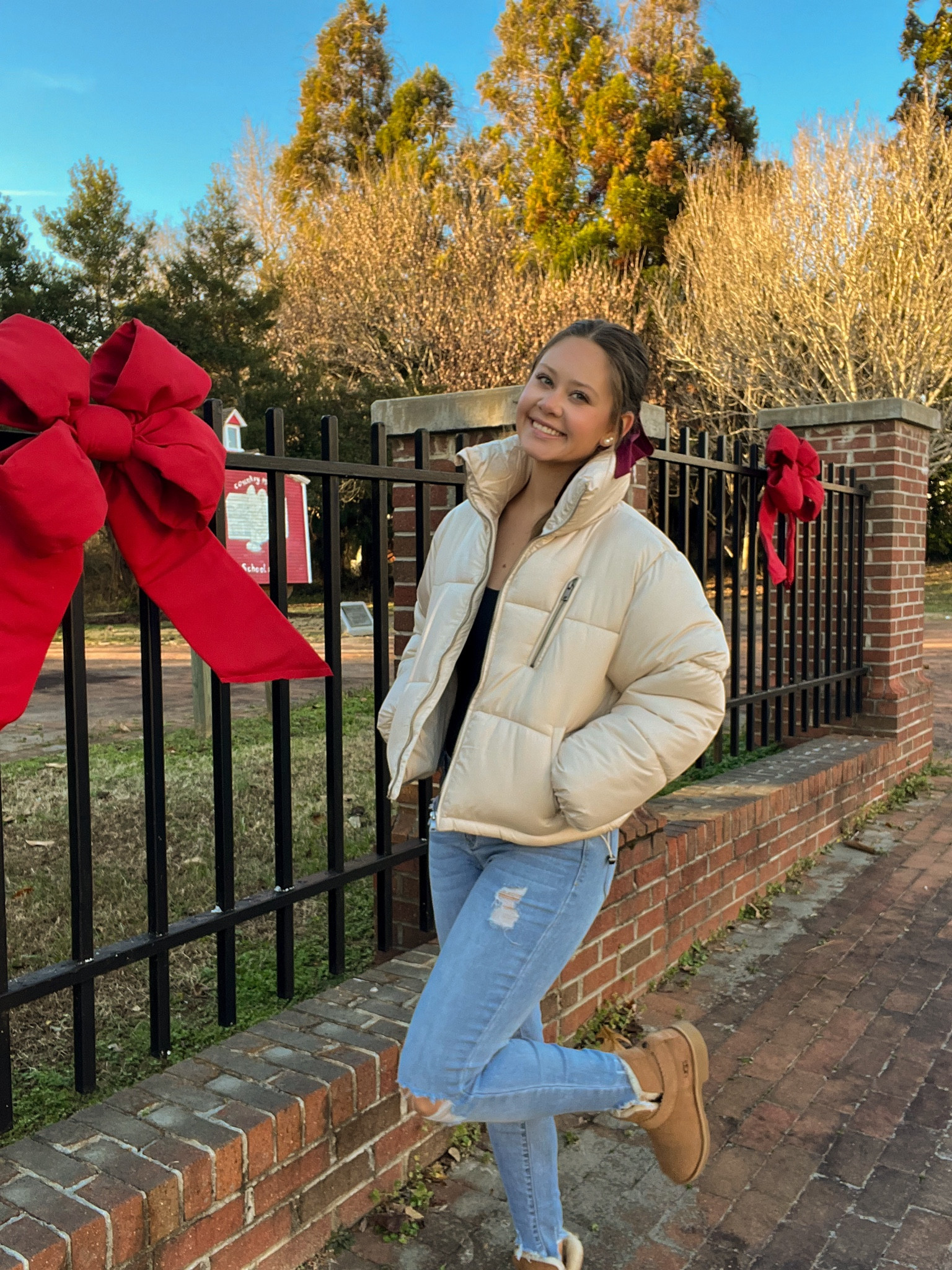 Vici puffer jacket on sale for $35! 
Use my code SAMANTHA.MADELYN for 20% off  @vicidolls! ❤️❄️


winter outfit, winter clothes, holiday outfit, holiday clothes, christmas outfit, puffer jacket, Vici collection, winter jacket, christmas clothes, gifts for her

#LTKGiftGuide #LTKSeasonal #LTKHoliday