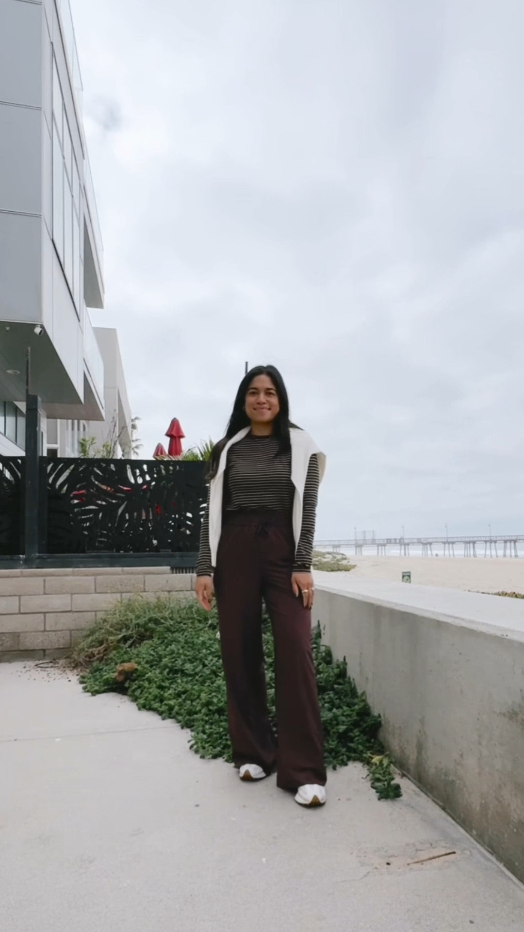 These wide leg athletic trousers are on major sale! Wearing an XS 

#LTKFindsUnder50 #LTKSeasonal #LTKSaleAlert