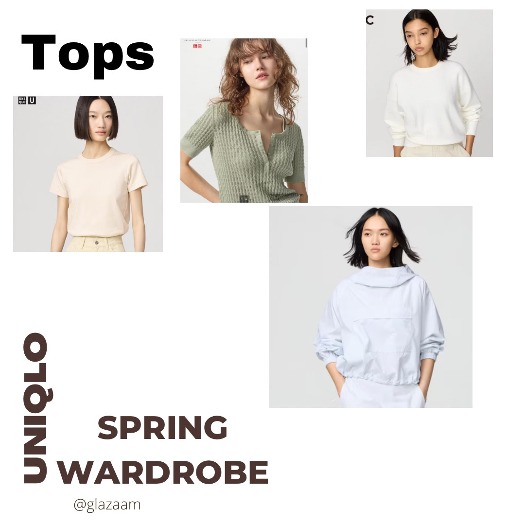 A spring wardrobe from Uniqlo. You can mix and match each piece.

#LTKmodest #LTKbag #LTKstyletip