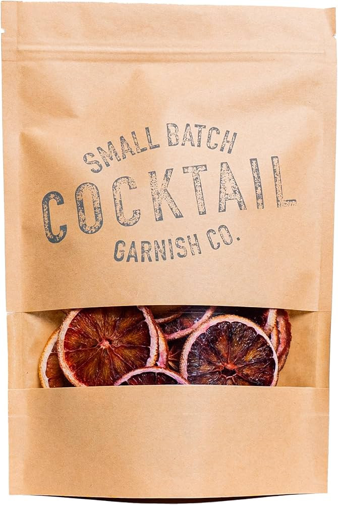 Cocktail Garnish - Blood Orange, 2.5oz, 30+ Slices | Amazon (US)