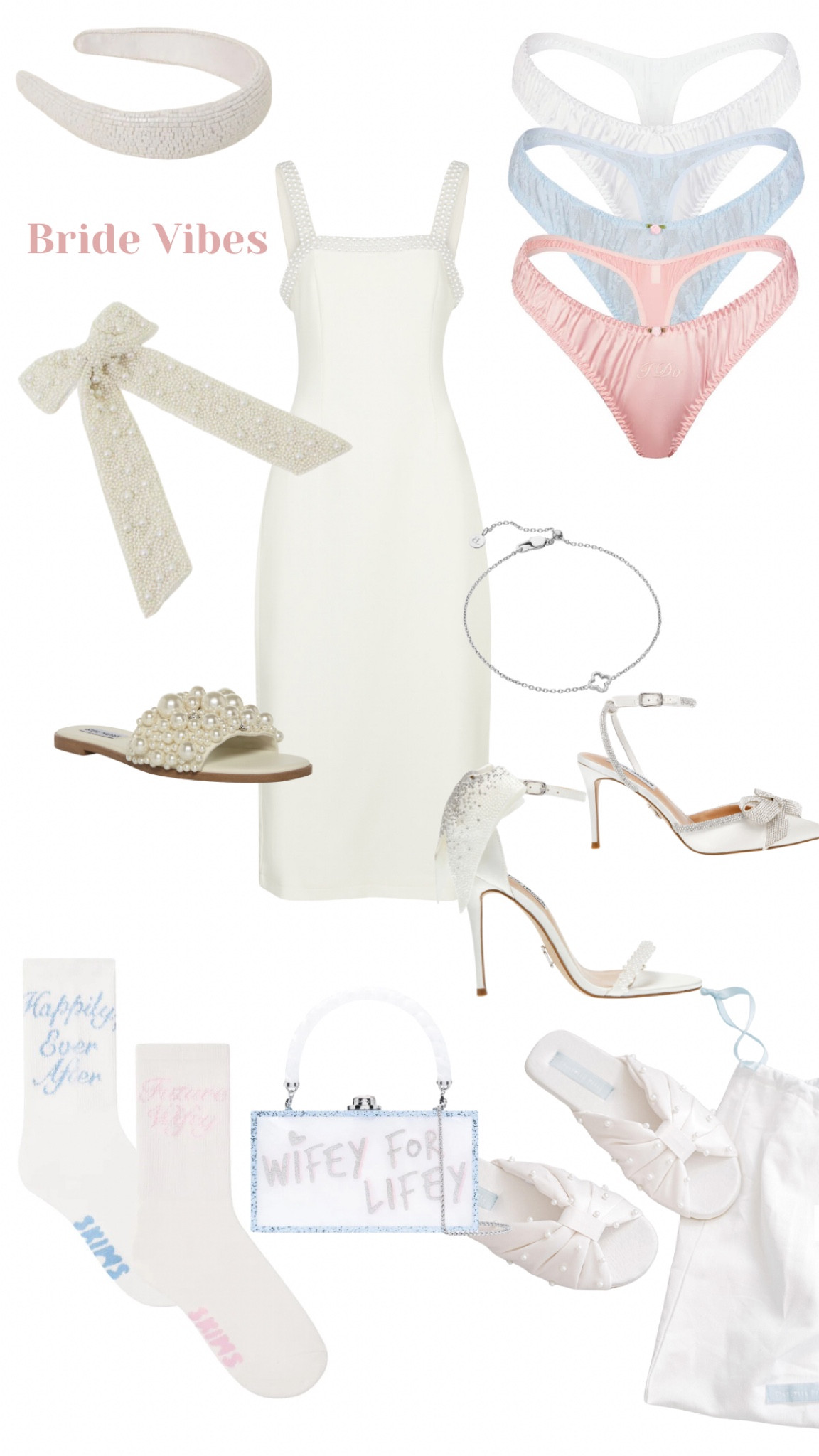 Bride to be vibes - love the little pops of pink and blue 🥺 perfect for a hen do 🤍

#LTKGiftGuide #LTKshoecrush #LTKwedding