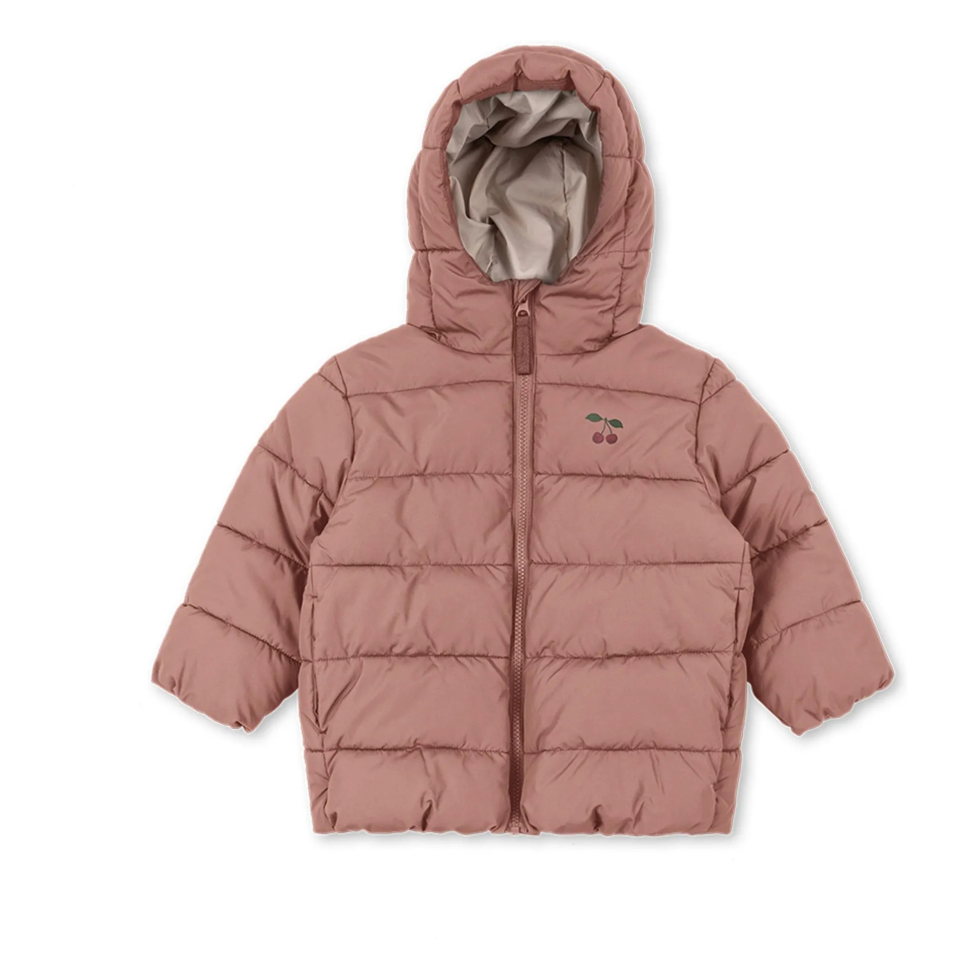 Daunenjacke Alpi Cerises Recycled Fibres | Rosa | Smallable