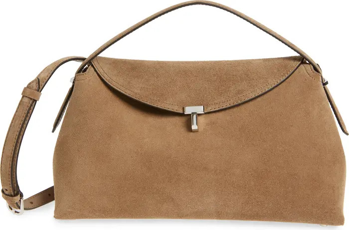 T-Lock Top Handle Leather Shoulder Bag | Nordstrom