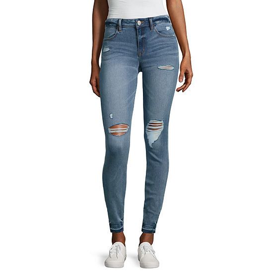 ana Destructed Jegging JCPenney | JCPenney