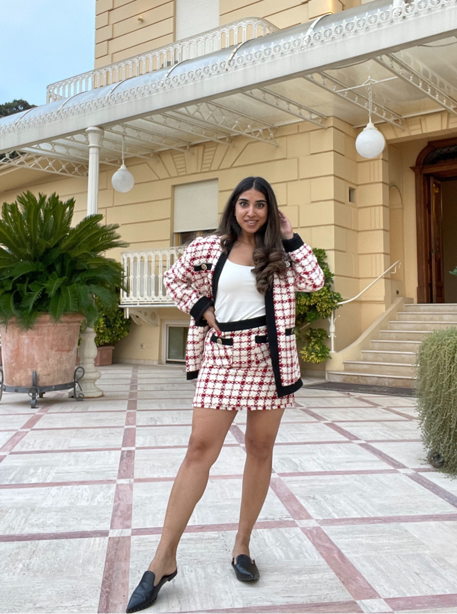 Tweed set for Italy 

#LTKtravel #LTKSeasonal #LTKstyletip