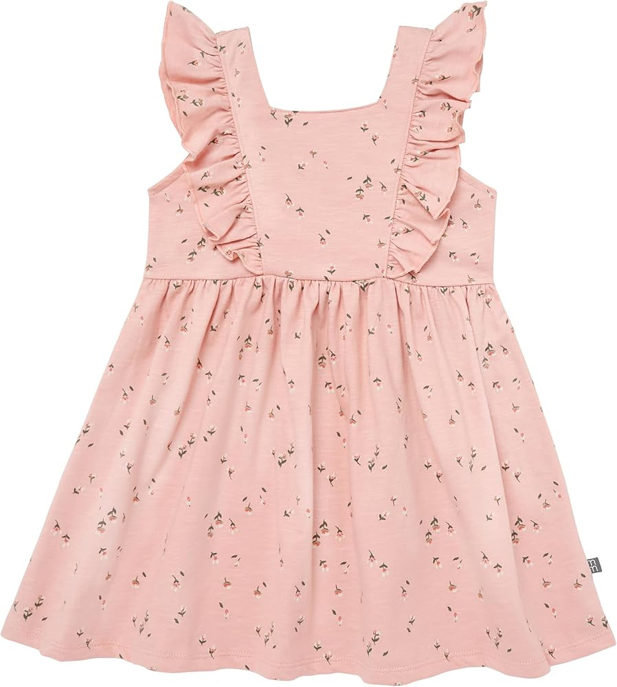 Modern Moments by Gerber Baby Girls' Dress with Bow Back | Amazon (US)