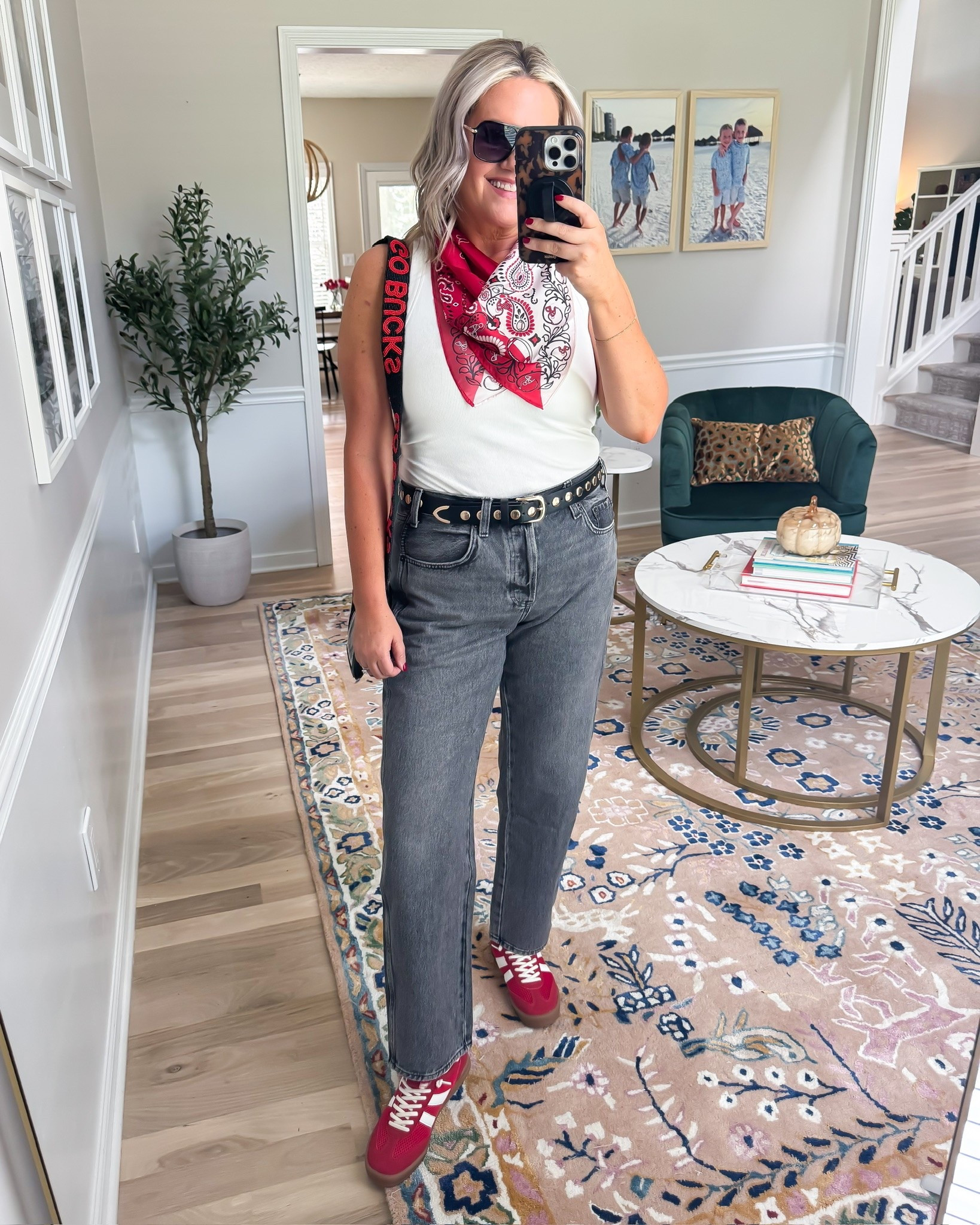 Game day outfits 🏈❤️ Whether you’re headed to the stadium, a tailgate, or watching from home, these looks are the perfect mix of team spirit and everyday style. Add sneakers, boots, or your favorite accessories to make them your own.

game day outfits, football outfit, college football style, tailgate outfit, fall game day, football fashion, team spirit outfit, fall outfit ideas, casual game day style, game day accessories, lovelylifestyling

#LTKootd #LTKSeasonal #LTKOver40